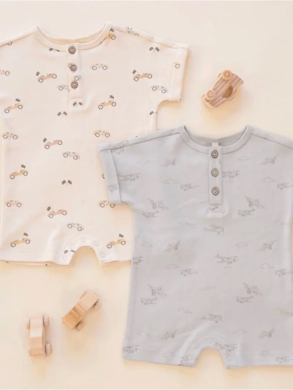 Quincy Mae Short Sleeve One-Piece Race Car